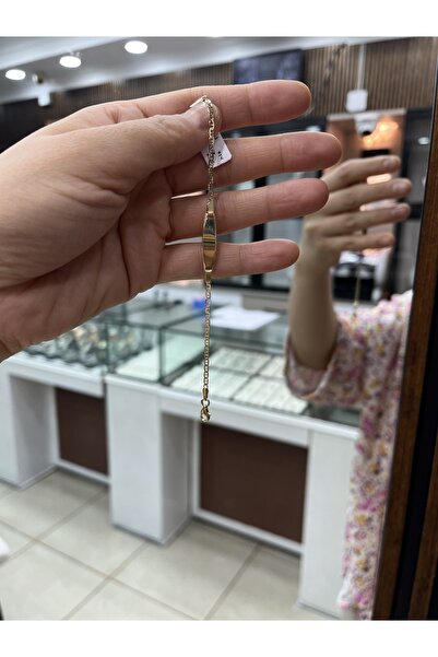 Çelikoğlu Kuyumculuk 14 AYAR ALTIN BEBEK ÇOCUK BİLEKLİĞİ 1,95 GR