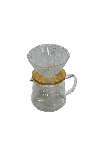 The comprehensive house ابريق قهوة زجاجي مع آداة تقطير وترشيح القهوة