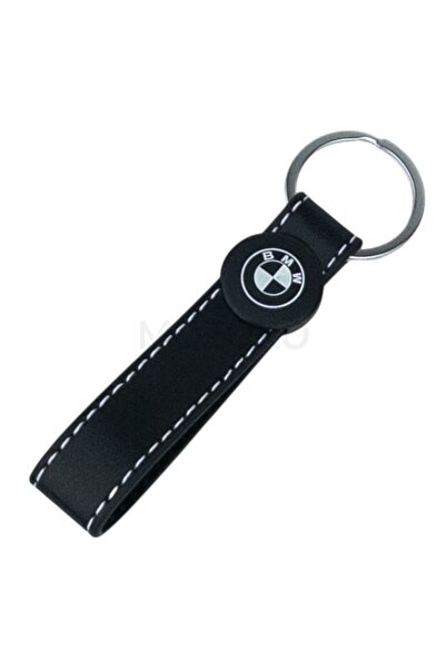 MOZOKO Breloc pentru mașină din piele neagră cu logo Bmw, calitate premium, e...
