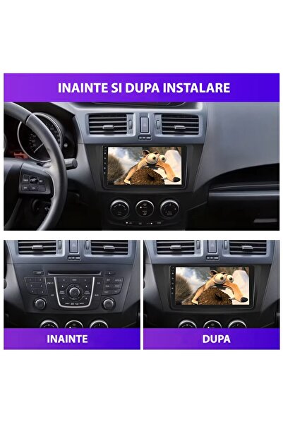 MaxTech Navigatie Mazda 5 2011-2015 dedicata, 2 GB Ram 32 GB Rom, Carplay & Android auto