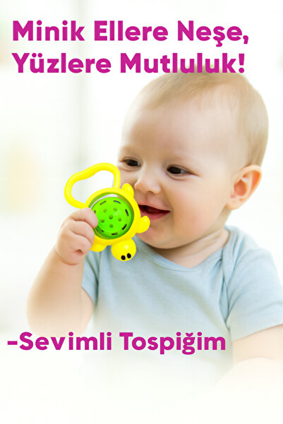 Kiddico Toys Sevimli Tospik Çıngırak