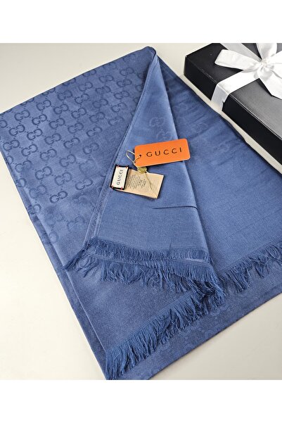 Miorel Scarfs G Desen Kaşmir İpek Şal Çift Taraflı Silk Cashmere Shawl
