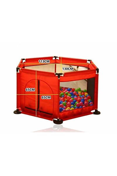 Picodino Baby Play Yard – Safety and Fun + 30 Balls, Blue