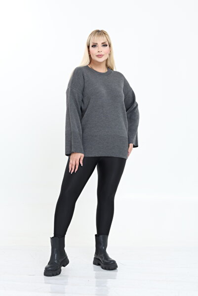 MJORA Crew Neck Comfortable Fit Knitwear Knitted Sweater
