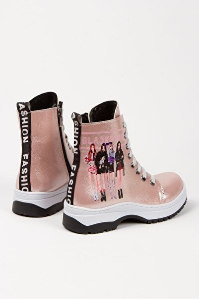 NeSe Shoes Blackpink Baskılı Kız Çocuk Bot