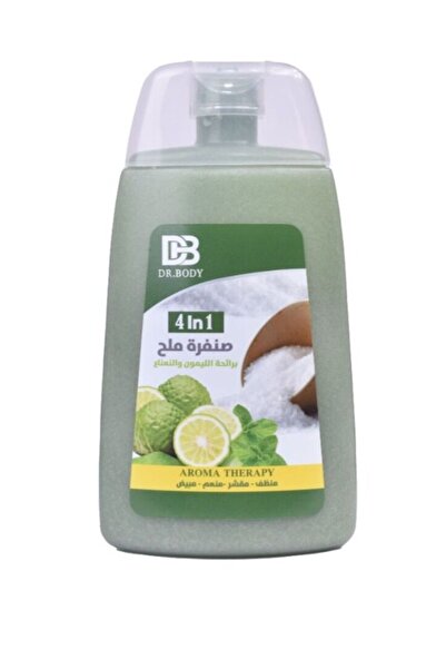 DR.FACE Doctor Body Thai Salt Scrub with Lemon and Mint Scent, 200g