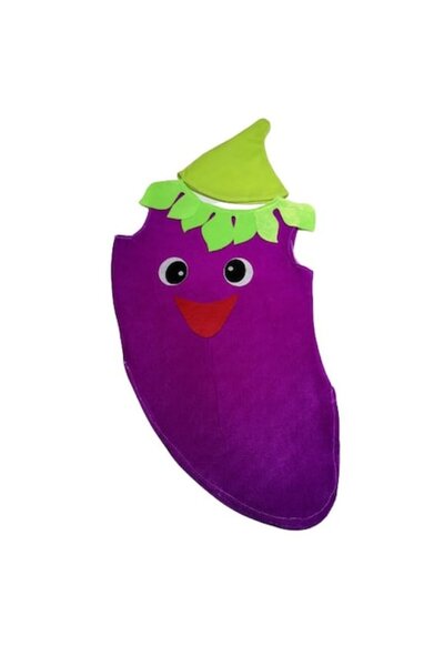 OEM Costum de vinete pentru copii, violet, vârste 3-7 ani
