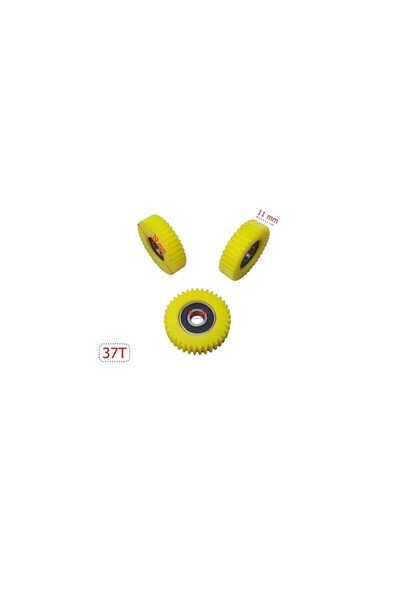 Genel Markalar E-Bike Pedal Destekli Plastik Dişli Rulmanlı 3 Lü Set 37T