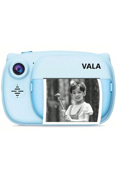 VALA Cameră digitală HD copii cu imprimare instantanee, VALA® S10, 56MP, 1080P, camere duale față-spate,
