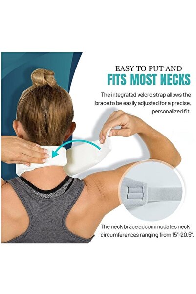 Hope Neck Brace for Neck Pain and Support, 1PCS Neck Brace for Sleeping, Soft Neck Support Reliev