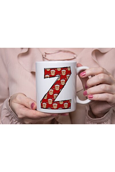 Beramussa كوب على شكل حرف Z، كوب قهوة بتصميم سانتا كلوز لعيد الميلاد، هدية عي...