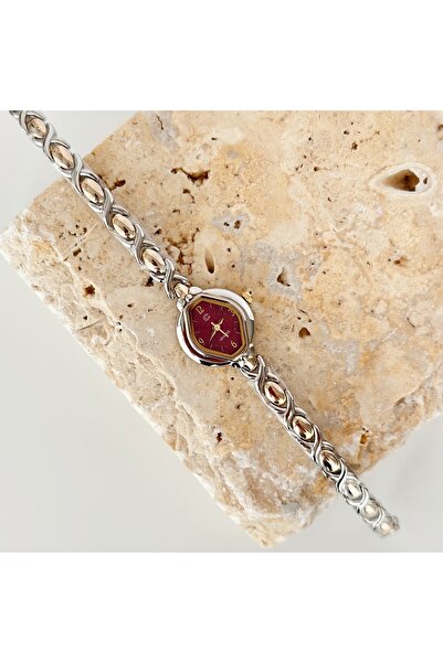 Vesce Atelier ساعة توفا الذهبية الرمادية