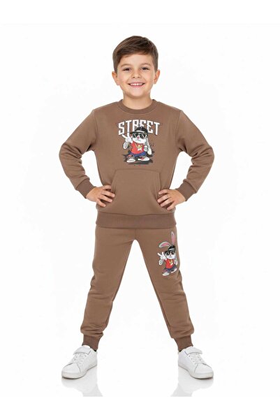 NiLi Winter Cotton Printed Tracksuit Set