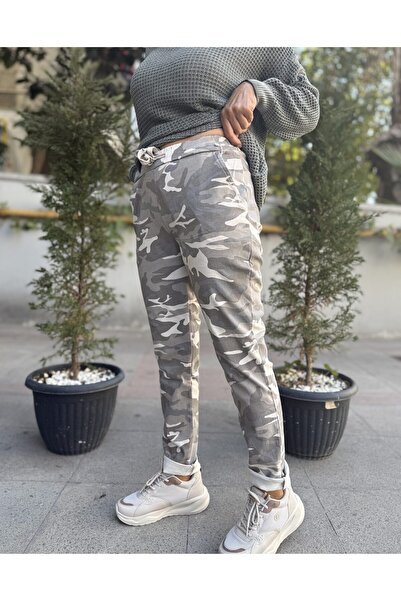 DenizEge Italian Camouflage Pants Gray