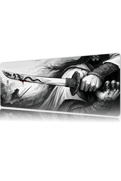 urzuva Steel of the Dragon 70X30 3MM Kalınlık Premium Gaming oyuncu mousepad, Anti Slip XXL mouse pad
