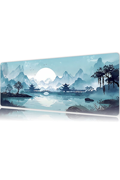 urzuva The Silent Pavilion 70X30 3MM Kalınlık Premium Gaming oyuncu mousepad,...