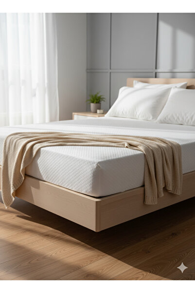 YUVAM CONCEPT Alez Full Kenar Fitted Sıvı Geçirmez Çift Kişilik-Tek Kişilik Yatak Koruyucu