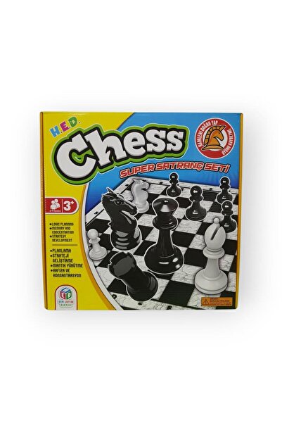 Hobi Eğitim Dünyası Hed Chess Wooden Chess Set 1352