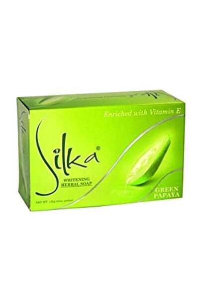 Silka صابون عشبي بالبابايا الخضراء 135 جرام