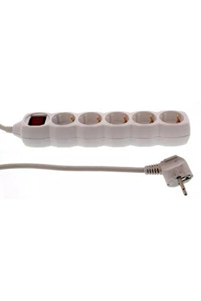 Well Extension cord 5 sockets 3m with switch 3xG1.5mmp