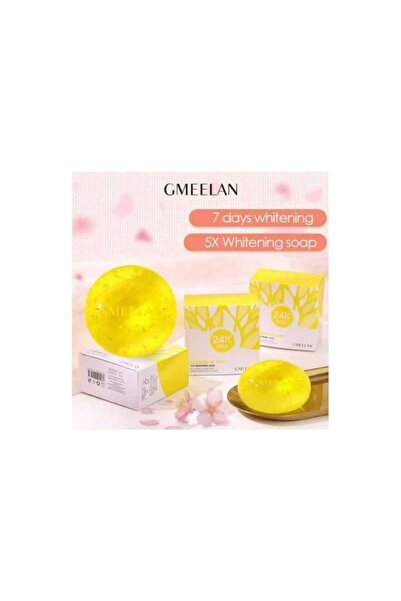 GMEELAN 24K GOLD SOAP WHITENING EFFECTIVE FECIAL SHOWER 100g