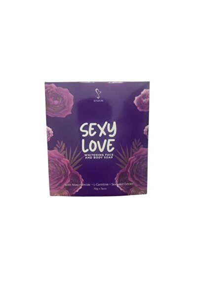 Şaşkın صابون تبييض الوجه والجسم سيكسي لوف 70 قطعة × 3 قطع