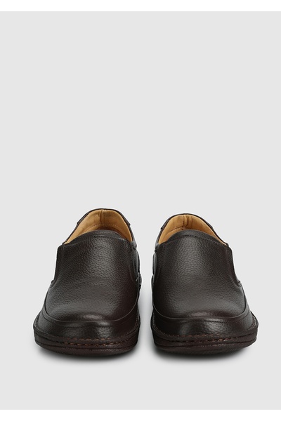 Eclipse Καφέ Δερμάτινα Ανδρικά Παπούτσια