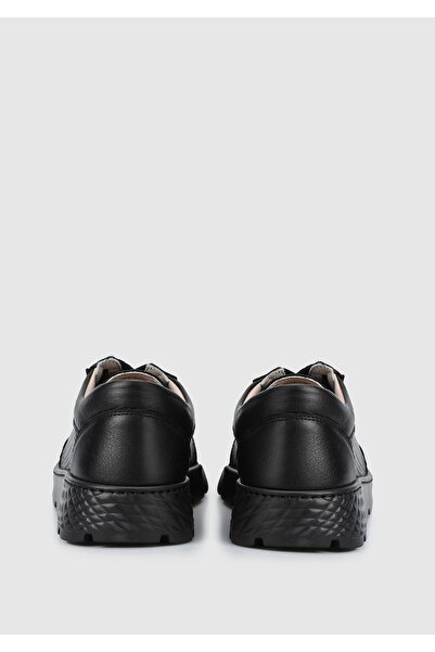 Eclipse Μαύρα δερμάτινα γυναικεία παπούτσια