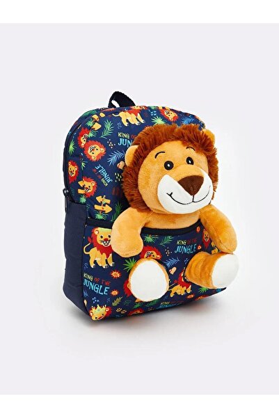 LC Waikiki Boy's Backpack with Lion Figure (W5)
