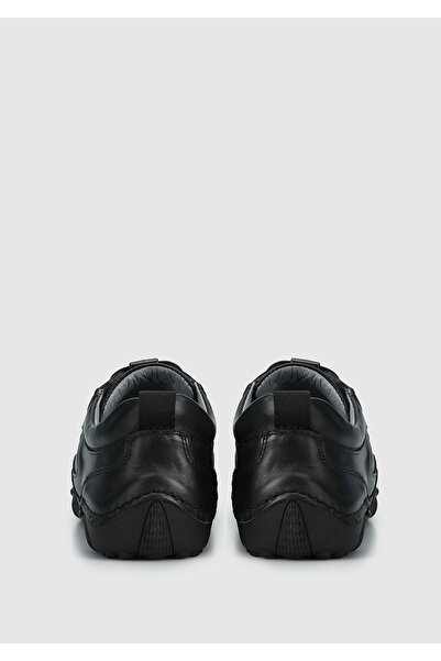 Eclipse Μαύρα δερμάτινα γυναικεία παπούτσια