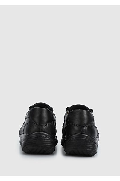 Eclipse Μαύρα δερμάτινα γυναικεία παπούτσια