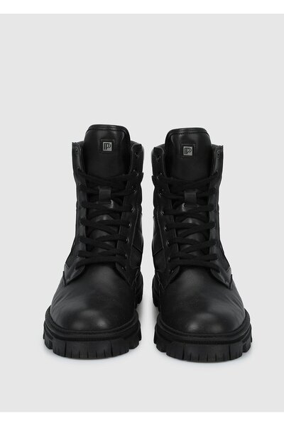 Provoq Μαύρα ανδρικά μποτάκια