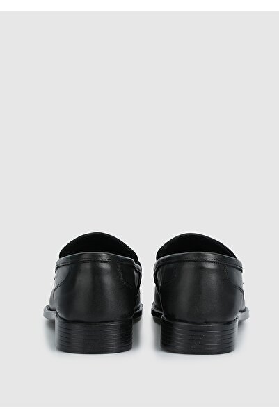 Provoq Μαύρα Δερμάτινα Ανδρικά Παπούτσια