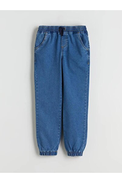 LC Waikiki Indigo Beli Elasticated Boys' Jeans (W5)