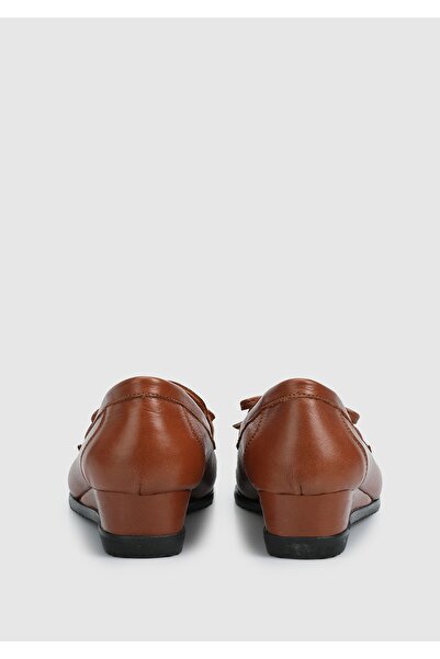 Eclipse Ταν Δερμάτινα Γυναικεία Παπούτσια