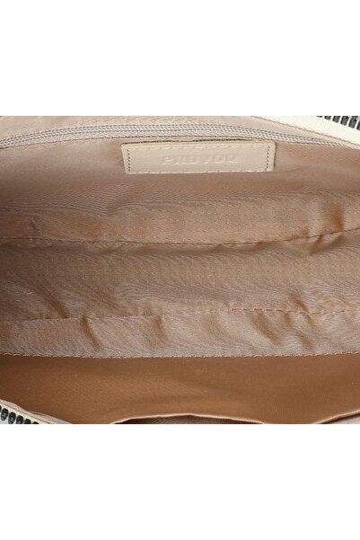 Provoq حقيبة كتف نسائية كريمية