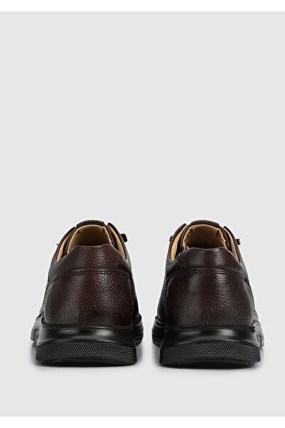 Provoq Brown Leather Men's Shoes