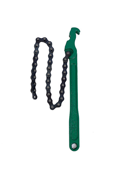 Lawazim Oil Filter Wrench - 12 Inch Chain Type Adjustable Wrench for Oil Filter Removal
