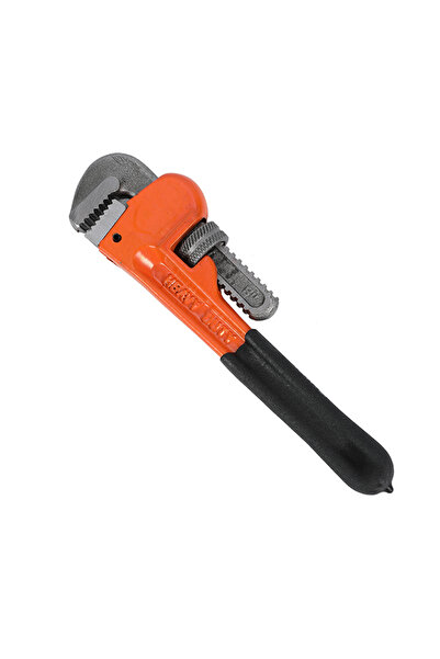 Lawazim Pipe Wrench - 10 Inch Heavy Duty Adjustable Jaw Steel Plumbing Wrench for Repairs