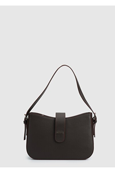 Provoq Geantă de umăr maro pentru femei