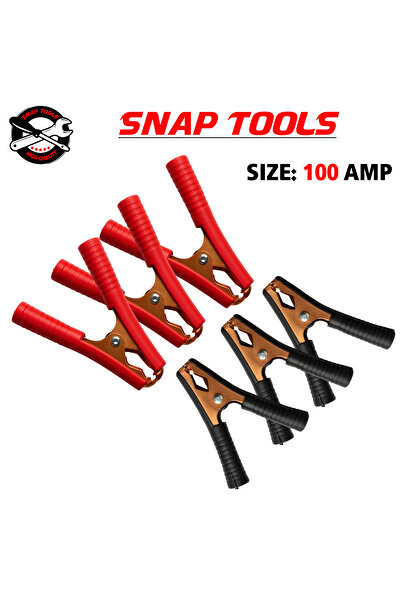 SNAP TOOLS طقم ملاقط اشتراك 100 أمبير 6 قطع