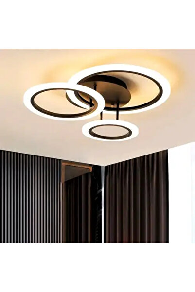 LED CONCEPT Lustra LED smart cu telecomanda si trei tipuri de lumina, rotunda...