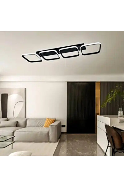 LED CONCEPT Lustra LED smart cu telecomanda si trei tipuri de lumina, liniara...