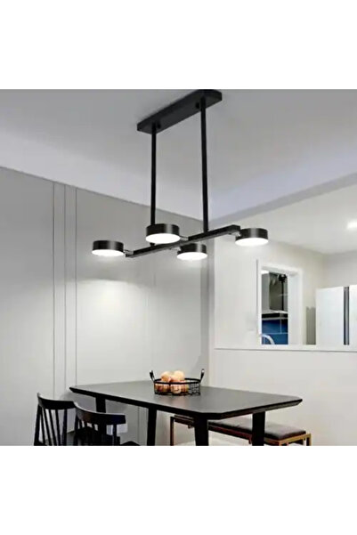 LED CONCEPT LED chandelier with three types of light, remote control, adjustable intensity, 60W, 55x32x55cm