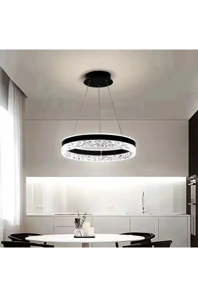 LED CONCEPT Lustra LED smart cu telecomanda si trei tipuri de lumina, rotunda...