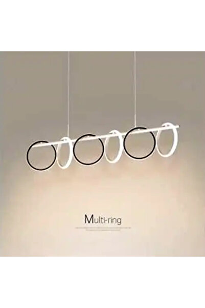 LED CONCEPT LED chandelier with three types of light, remote control, adjustable intensity, 120W, 100x20x100cm