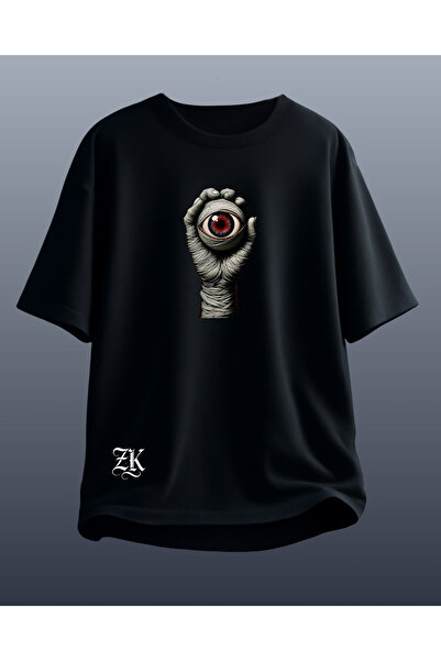 Zikuv Unisex Bărbați/Femei Special cu imprimeu supradimensionat Bumbac guler ...