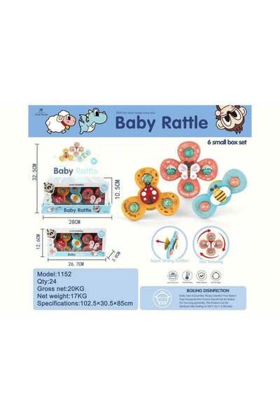 Generic Best-Selling New Spinner Toy for Kids (3 Pieces)