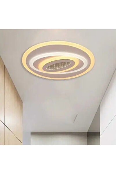 LED CONCEPT LED chandelier with three types of light, remote control, adjustable intensity, 64W, 50x50x5cm