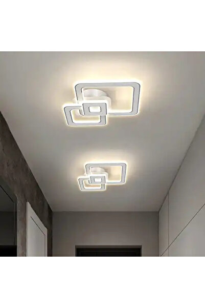 LED CONCEPT LED chandelier with three types of light, remote control, adjustable intensity, 50W, 25x25x8cm